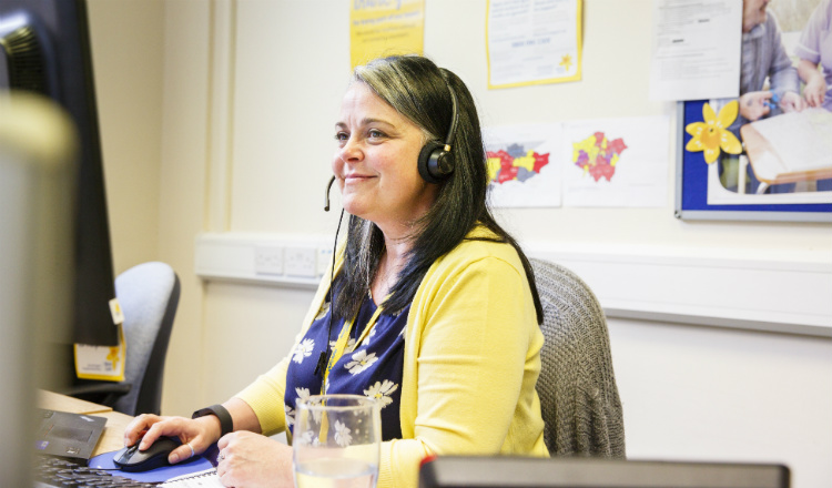 Marie curie Support Line, Donation Marie curie Support Line, Donation